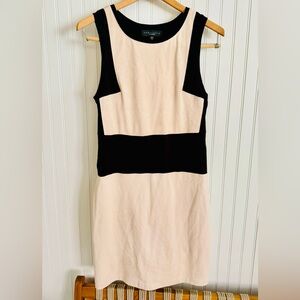 Sanctuary Black and Cream Colorblock Dress Size Small
